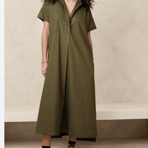 Banana Republic Cruz Poplin dress - NEW never worn - XXS/XS petite